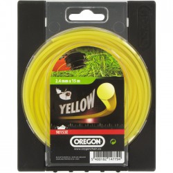 Fil rond pour débrousailleuse - 2.4 mm x 15 M - OREGON - Accessoires débroussailleuses - BR-436460