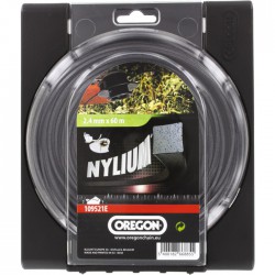 Fil carré pour débrousailleuse - Nylium - 2.4 mm x 60 M - OREGON - Accessoires débroussailleuses - BR-436426