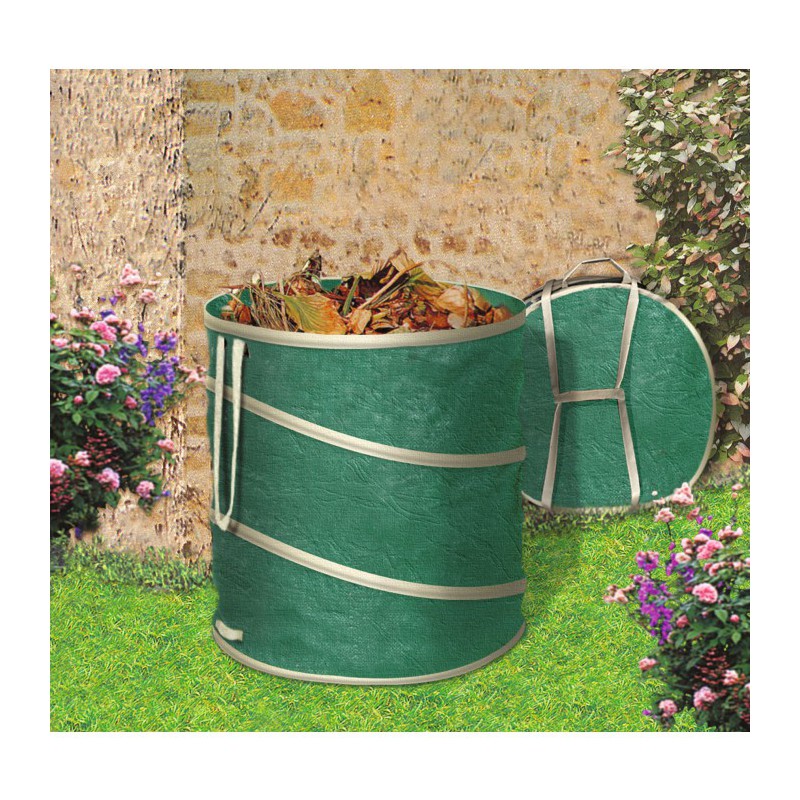 Sac de jardin à  ressort - 100 L - CAP VERT - Accueil - BR-016250