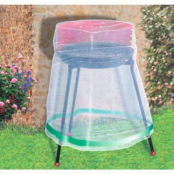 Housse de protection ronde pour barbecue - CAP VERT - Protection mobilier jardin - BR-016210