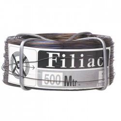 Bobinots fil attache - Acier recuit - 500 M x 0.55 mm - FILIAC - Fils d'attache grillage - BR-154768