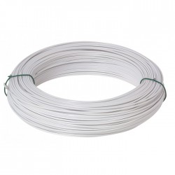 Fil de tension pour grillage - Acier galvanisé plastifié - Blanc - 100 M x 2.7 mm - FILIAC - Fils d'attache grillage - BR-678598