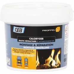 CaloryGeb - Mastic réfractaire pour cheminée - 600 Gr - GEB - Autres Mastics - BR-019038