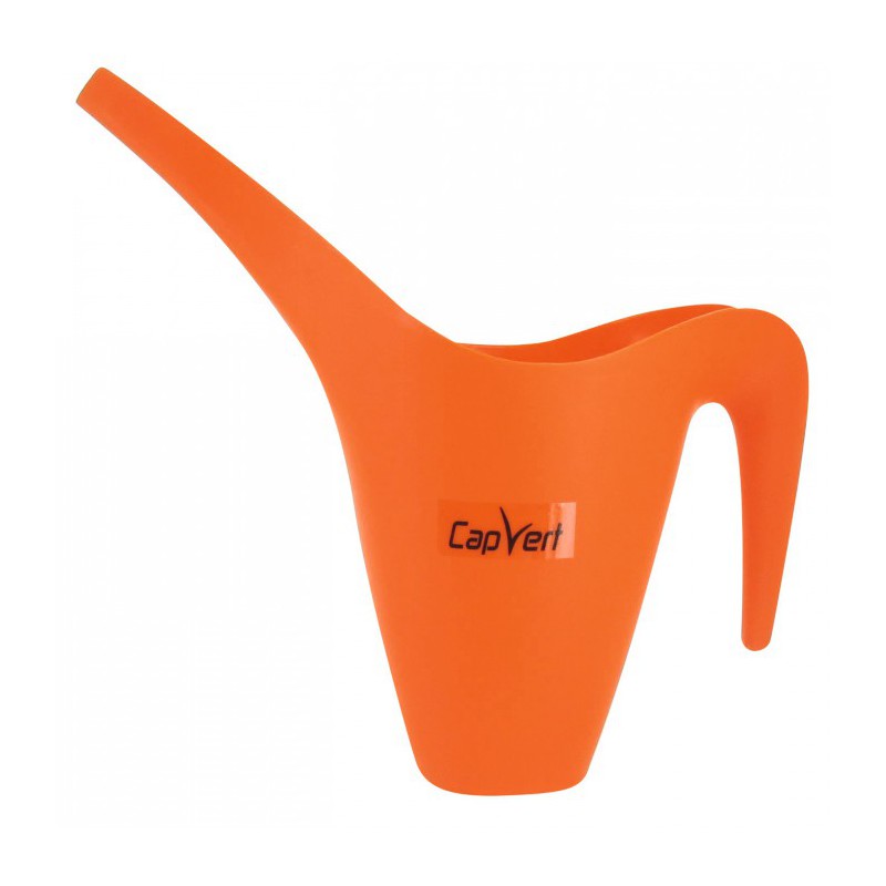 Arrosoir plastique -Long bec- 1.8 L - Orange - CAP VERT - Arrosoirs - BR-566190