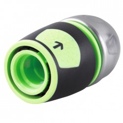 Raccord rapide Universel- Bi-matière - 13 / 15 / 19 mm - CAP VERT - Raccords rapide - BR-098763