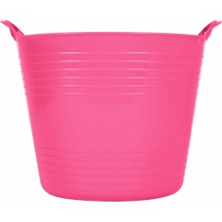 Panier de jardin souple - 40 L - Fuschia - EDA - Seau de jardin - BR-980443