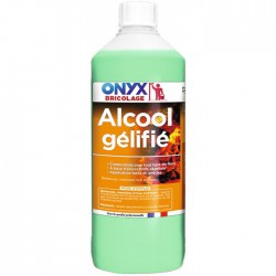 Alcool Gélifié - Allumage tous types de feu - 1 L - ONYX - Allume-feux - BR-654248