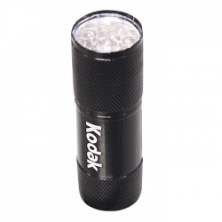 Lampe de poche - 9 LED - 46 Lumens - Noir - KODAK - Lampes portatives et torches - BR-604520