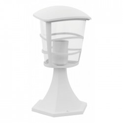 Borne - 30 cm - Aloria - Blanc - EGLO - Pour l'extérieur - BR-233187