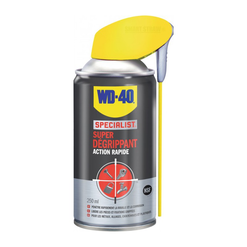 Super dégrippant à  action rapide - 250 ml - WD-40 Spécialist - Solvant / Graisse - BR-676900