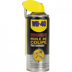 Huile de coupe Tous usinages - 400 ml - WD-40 Spécialist - Solvant / Graisse - BR-210464