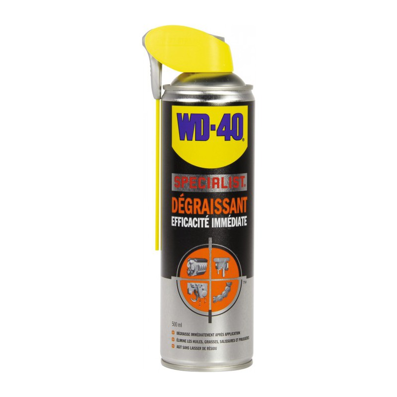 Dégraissant Efficacité immédiate - 500 ml - WD-40 Spécialist - Solvant / Graisse - BR-210466