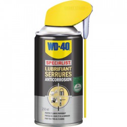 Lubrifiant serrures Anticorrosion - 250 ml - WD-40 Spécialist - Solvant / Graisse - BR-990101