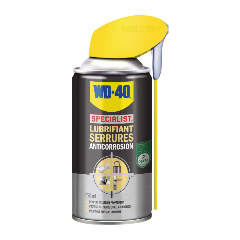 Lubrifiant serrures Anticorrosion - 250 ml - WD-40 Spécialist - Solvant / Graisse - BR-990101