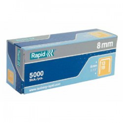 Agrafes décoration et finition N°13 - ⌀8 mm - Lot de 5000 - RAPID - Agrafes - BR-601442