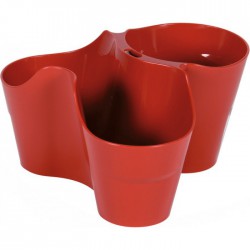 Fontaine à  aromates - Rouge rubis - EDA - Pots ronds - BR-315103