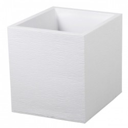 Pot carré - GRAPHIT - 31 L - Blanc cérusé - EDA - Pots carrés - BR-315565