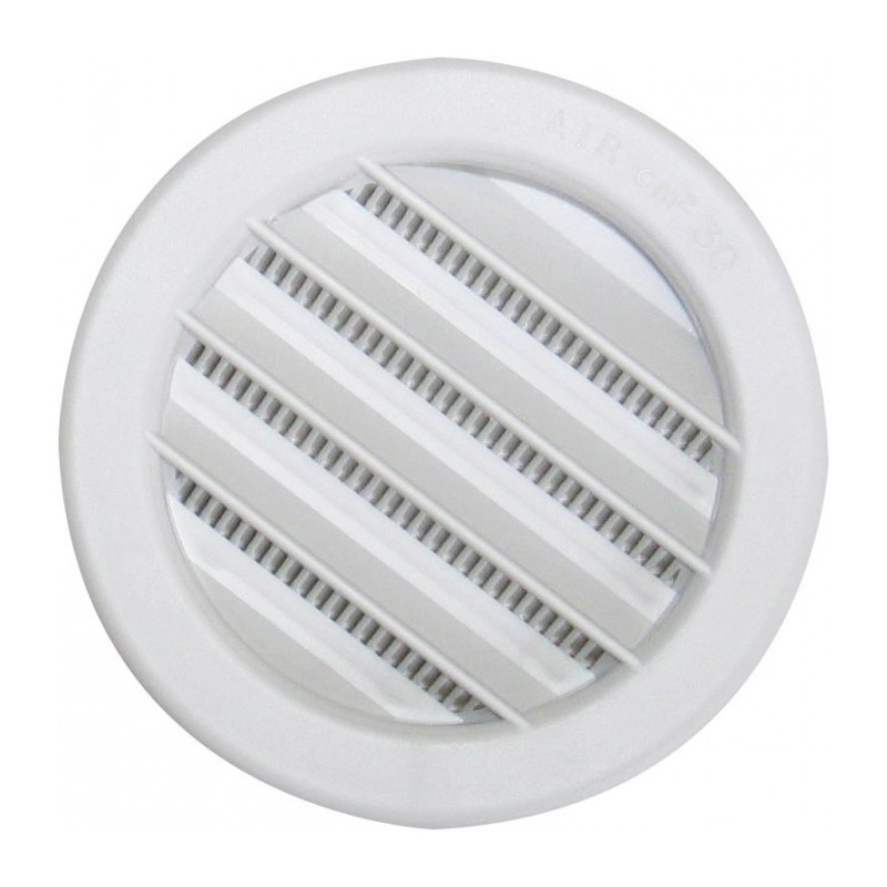 Grille de ventilation universelle à  encastrer - Plastique - Ronde - 60 mm - DMO - Grille de ventilation - BR-192174