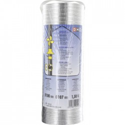 Gaine flexible et extensible de 0.45 à  1.5 M - Aluminium - 100 mm - DMO - Gaines et conduits - BR-190552