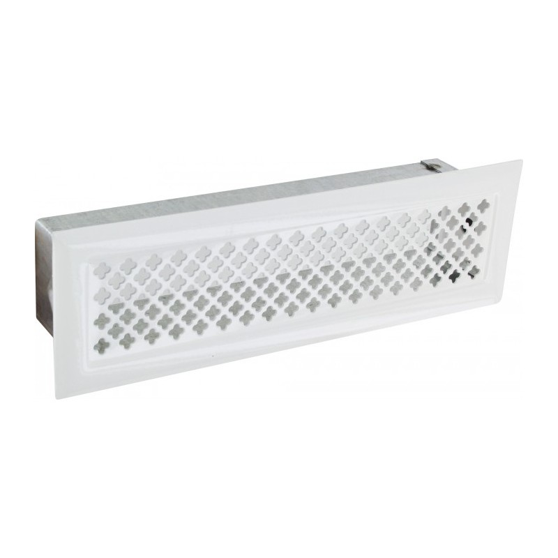 Grille de décompressionavec précadre - 60 x 195 mm - DMO - Grille de cheminée - BR-730897