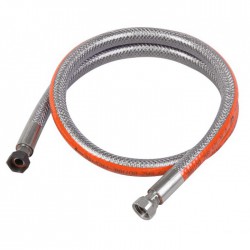 Tuyau flexible inox pour butane ou propane - 1 M - EUROGAZ - Tubes et flexibles Gaz - BR-009217