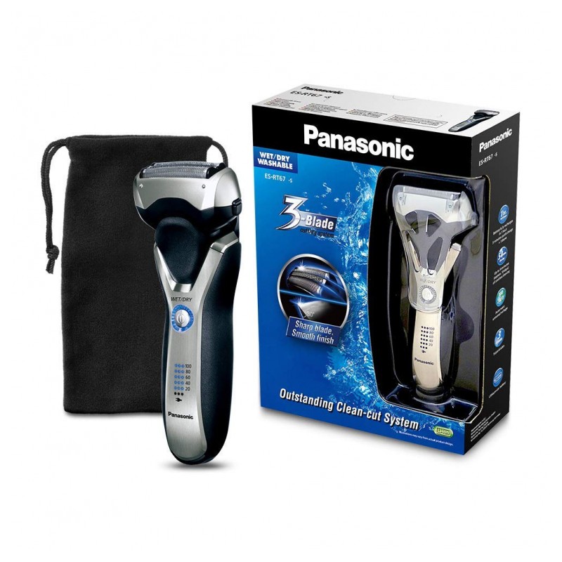 Rasoir rechargeable - 3 Lames - ES-RT67 - PANASONIC - Rasage - ESRT67S503