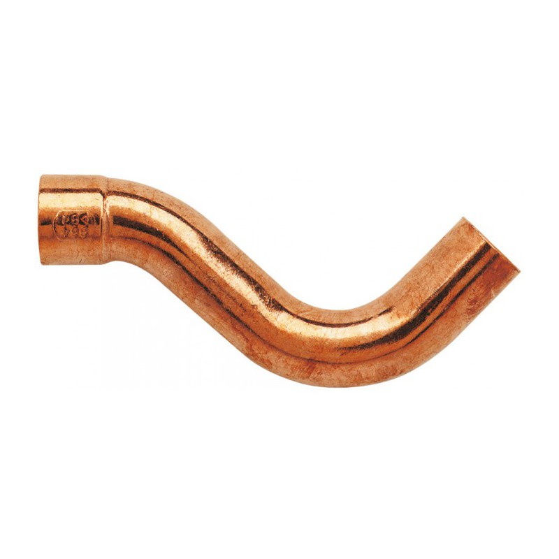 Clarinette en cuivre - A souder - Mâle / Femelle - 12 mm - RACCORDS - Raccords à souder - BR-001430