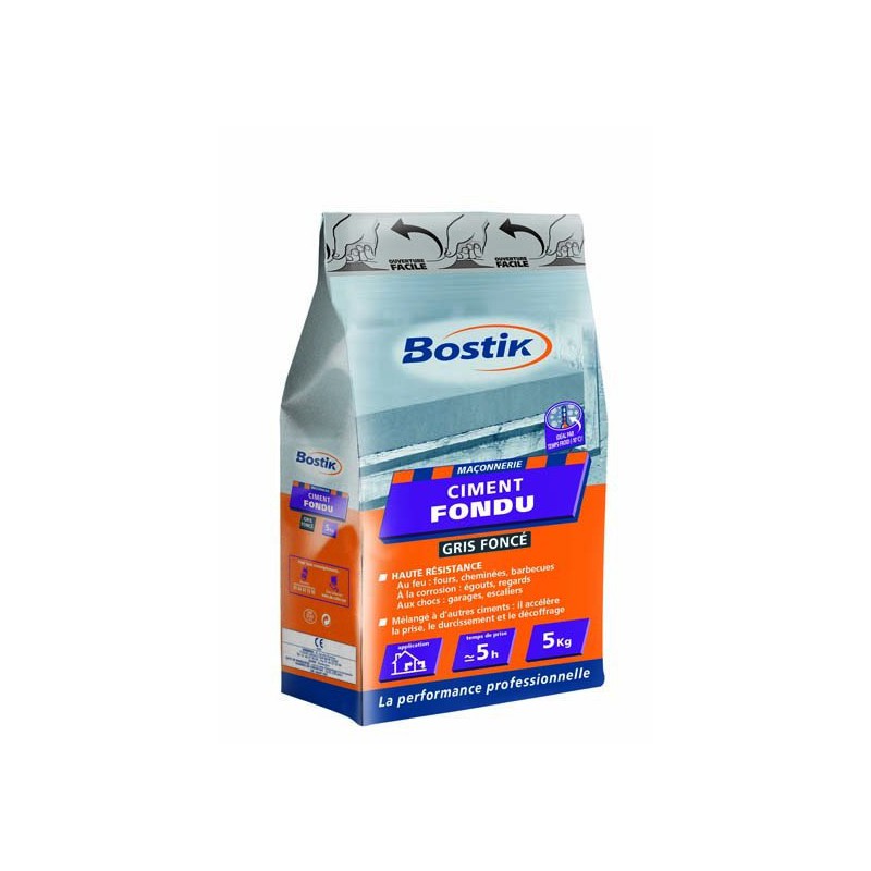 Ciment fondu - 5 Kg - BOSTIK - Ciment et Plâtre - BR-700152