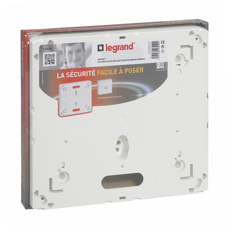 Platine pour disjoncteur d'abonné ERDF seul et coffret 13 modules - LEGRAND - Tableau de distribution - BR-102444