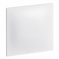 Plaque obturatrice Neptune - Blanc - LEGRAND - Appareillage : Commandes / interrupteurs... - BR-412517